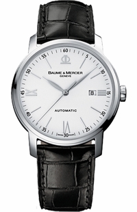 Baume & Mercier Classima White Dial Men's Watch 8592