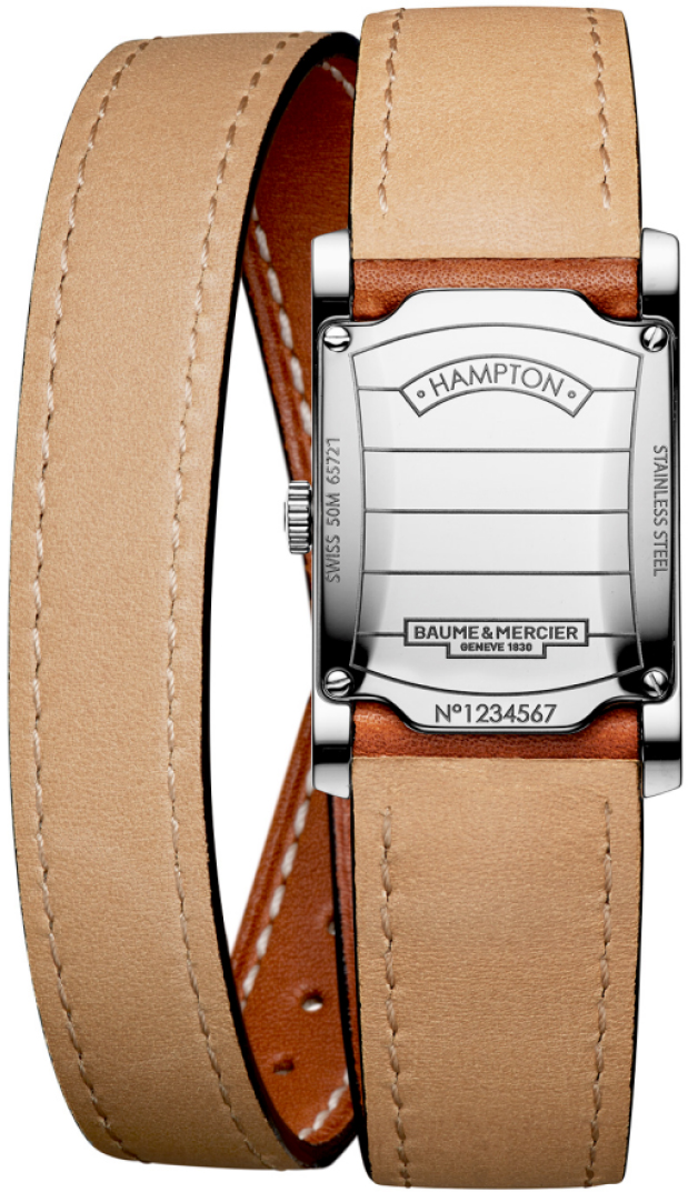 MOA10110 Baume & Mercier Hampton Womens Quartz Watch display picture 2