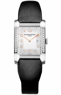 Baume & Mercier Hampton Rectangular Diamond Women's Watch 10023