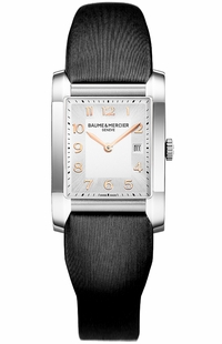 Baume & Mercier Hampton Rectangular Women's Luxury Watch 10020