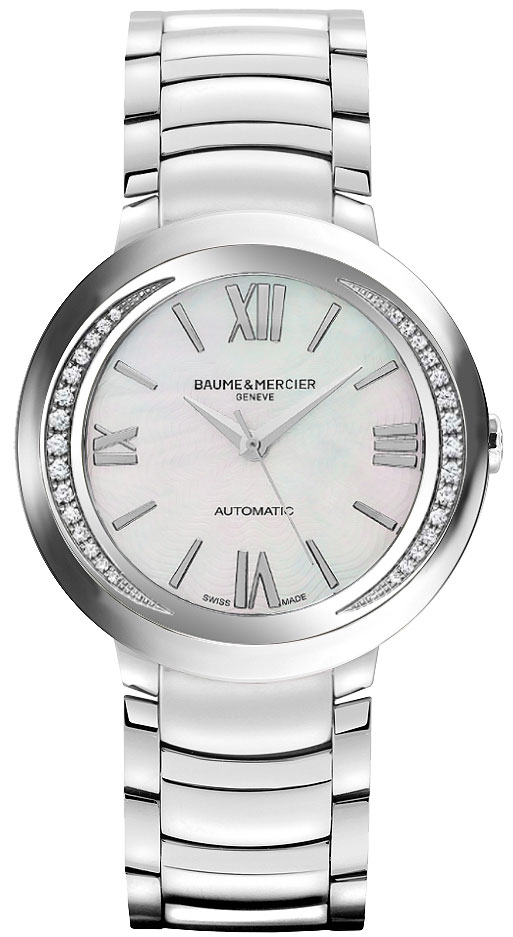10184 Baume & Mercier Womens Promesse Womens 30mm Mother of Pearl