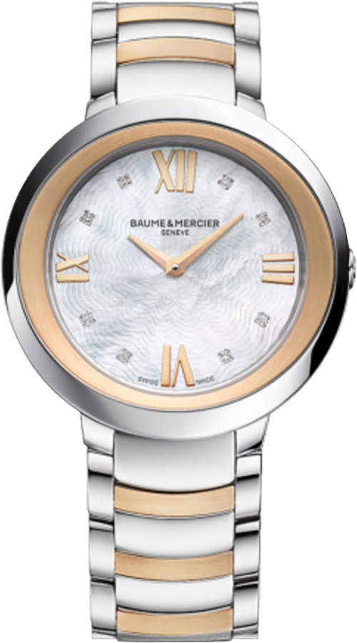 Baume et Mercier QUARTZ WATCH, MOTHER-OF-PEARL Baume & Mercier Riviera Stainless Steel Mother-of-Pearl Dial  main image 2