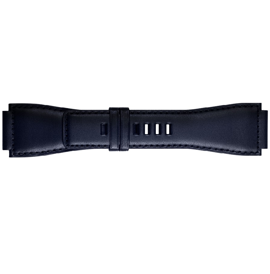 B-V-064 Bell & Ross 24mm Navy Blue Calfskin Leather Strap