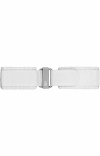 Bell & Ross 24mm White Canvas Strap B-F-007