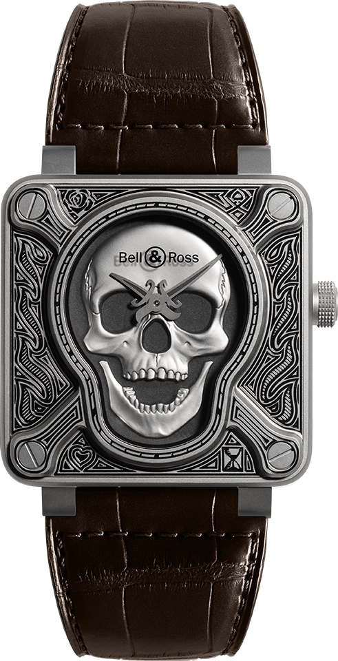 BR0192-SKULL-BURN | Bell & Ross Aviation | Mens Watch