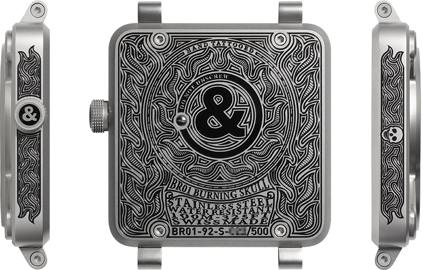 BR0192-SKULL-BURN | Bell & Ross Aviation | Mens Watch