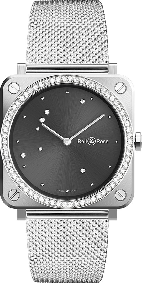 BRS-ERU-ST-LGD/SST Bell and Ross Grey Eagle Diamonds Watch