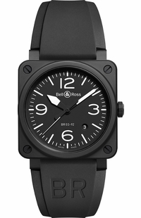 Bell & Ross Aviation Instruments Black Matte Men's Watch BR0392-BL-CE