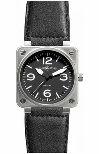 Bell & Ross Aviation Instruments BR0192-BL-ST/SCA