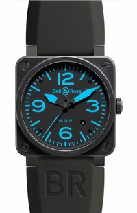 Bell & Ross Aviation Instruments BR0392-BLUE