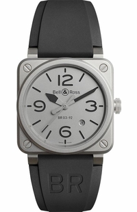 Bell & Ross Aviation Instruments BR0392-GBL-ST/SRB