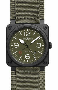 Bell & Ross Aviation Instruments BR0392-MIL-CE