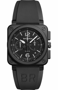 Bell & Ross Aviation Instruments BR0394-BL-CE