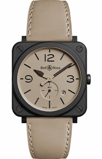 Bell & Ross Aviation Instruments BRS-DESERT-CEM