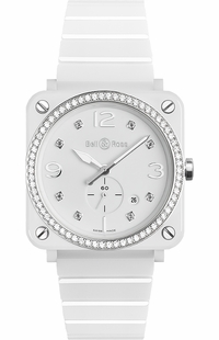 Bell & Ross Aviation Instruments BRS-WH-CES-LGD/SCE