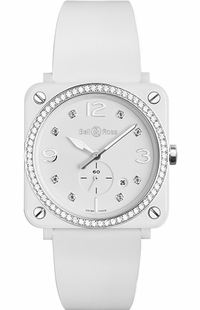 Bell & Ross Aviation Instruments BRS-WH-CES-LGD/SRB