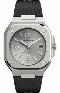 Bell & Ross Aviation Instruments Grey Steel Men's Watch BR05A-GR-ST/SRB