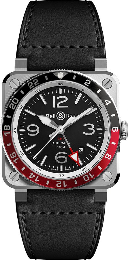 BR 03-93 GMT Bell & Ross Instruments GMT Coke Mens Watch