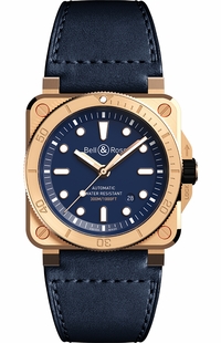 Bell & Ross Instruments Limited Edition Men's Watch BR0392-D-BU-BR/SCA