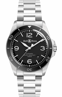 Bell & Ross Vintage 41mm Black Dial Men's Watch BRV292-BL-ST/SST