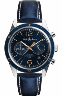 Bell & Ross Vintage BRV126-BLU-ST/SCA