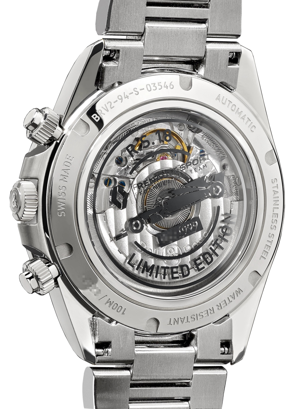 BRV294-RS18/SST Bell & Ross Vintage Men's Watch