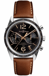 Bell & Ross Vintage GMT Flyback Limited Edition Men's Watch BRV126-FLY-GMT/SCA