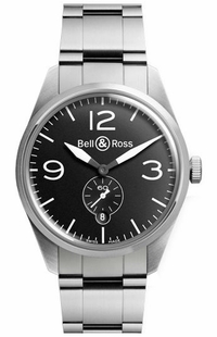 Bell & Ross Vintage Original BRV123-BL-ST/SST