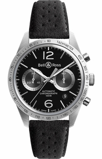 Bell & Ross Vintage Original New Chronograph Men's Watch BRV126-BS-ST/SF