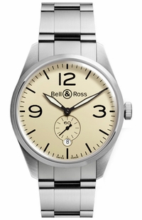 Bell & Ross Vintage Original Stainless Steel Men's Watch BRV123-BEI-ST/SST