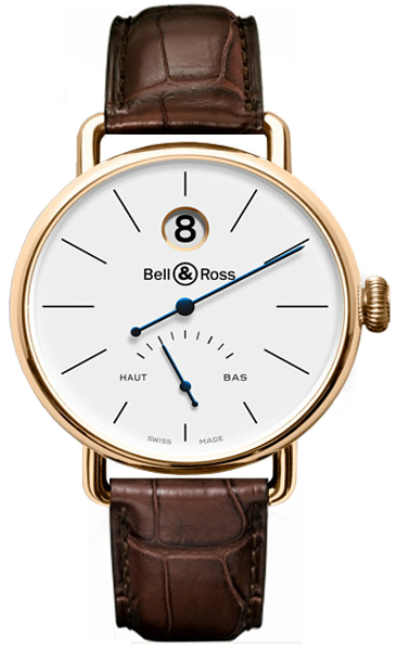 BRWW1-JH-PG/SCR Bell & Ross Gents Vintage Timepiece Pearlescent