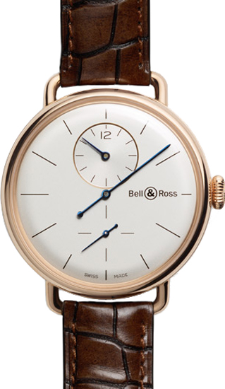 レ*ー様 【ジャンク】 Bell & Ross VINTAGE ヴィンテージ 1 WW1-REGULATEUR-ROSE-GOLD Bell & Ross Vintage WW1 Regulateur Mens