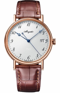 Breguet Classique Date Rose Gold White Dial Men's Watch 5177BR/29/9V6