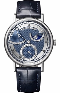 Breguet Classique Moon Phase Blue Dial Men's Watch 7137BB/Y5/9VU
