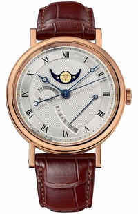Breguet Classique Moon Phase Silver Dial Men's Watch 7787BR/12/9V6