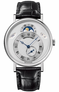 Breguet Classique Solid 18k White Gold Men's Watch 7337BB/1E/9V6