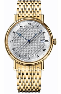 Breguet Classique Yellow Gold Case & Bracelet Men's Watch 5177BA/12/AV0
