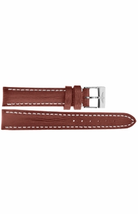 Breitling 16mm Inlet Brown Sahara Calfskin Leather OEM Watch Strap 211X