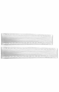 Breitling 16mm White Calfskin Leather Strap 261X