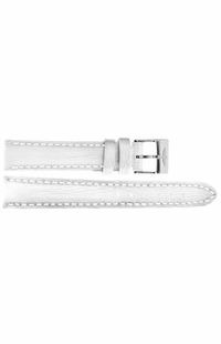 Breitling 16mm White Leather Strap 235X
