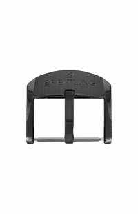 Breitling 18mm Black Steel OEM Tang Watch Buckle M18BASA.6