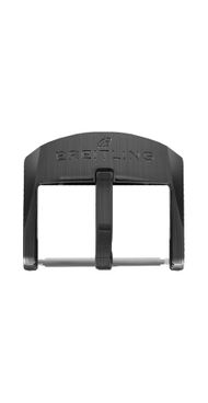 Breitling 18mm Black Steel OEM Tang Watch Buckle M18BASA.6