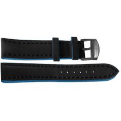 Breitling 20mm Black Leather Strap 223X