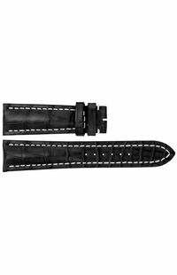 Breitling 20mm Black OEM Leather Watch Strap 1020P