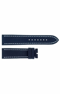 Breitling 22mm Blue Military Calfskin Leather OEM Watch Strap 636X
