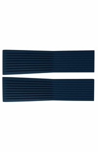 Breitling 22mm Blue Rubber Strap 273S