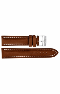 Breitling 22mm Brown Leather Strap 125X