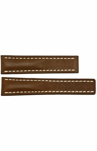 Breitling 22mm Brown Leather Strap 434X / 438X