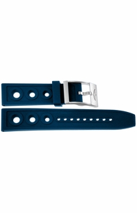 Breitling 22mm Ocean Racer Blue Rubber Strap 228S