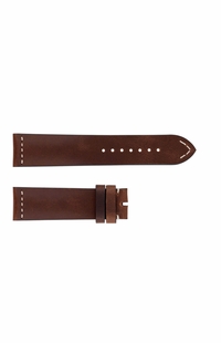 Breitling 23mm Inlet Brown Leather OEM Watch Strap 490X